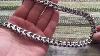 Massive Heavy Silver Chain Ramses 130 Grams Solid Sterling Silver 925 Made For Order