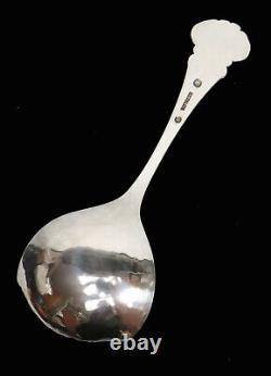 Matthiasen Denmark Sterling Silver Hand Made 7 Berry Spoon