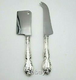 Melrose by Gorham Sterling Silver Handle Cheese Serving Set Custom Made