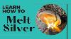 Melting Sterling Silver Into Ingots