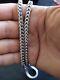 Men's Franco 6mm 925 Sterling Silver Made in Italy 27.5'' Necklace Chain
