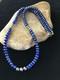 Mens Lapis Lazuli Navajo Sterling Silver Necklace 22 1739