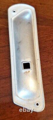 Mezuzah Sterling Silver Door Case Hand Made Artist Signed Numbered Matte Finish