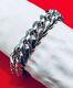 Miami Hand Made Solid Classic Cuban Link Silver 925 Bracelet 13mm 8.5 Inches