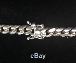 Miami Hand Made Solid Classic Cuban Link Silver 925 Chain 10mm 30 Inches