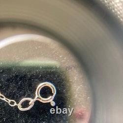 Mickey Mouse Sterling Silver Necklace Disney Pendant 925 Made in USA 2cm
