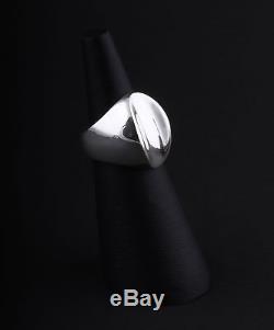 Modern Hans Hansen Sterling Silver Ring. MADE IN DENMARK. Size 50. 925S, RARE