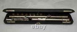 Moennig Bros. Artist Model Sterling Silver Flute 4130 Made In Germany A320