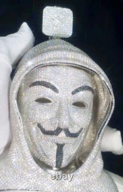 Moissanite anonymous 925 sterling silver pendant vvs1 D Color custom made