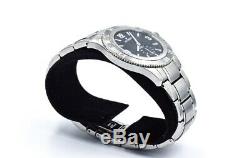 Movado Gentry Swiss Made Sterling Silver Mens Watch Retail $895