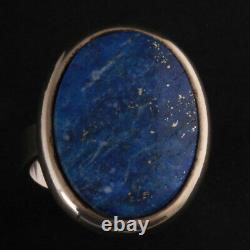 N. E. From Sterling Ring with Lapis Lazuli. Vintage. MADE IN DENMARK. RARE