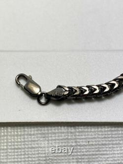 NEW. 925 Solid Sterling Silver Heavy Link Chain Necklace 24 4.1mm Made in Italy