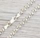 NEW SOLID CHAIN NECKLACE STERLING SILVER 925. 65cm, 25.6 SALE! ITALY MADE