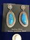 Native American Jewelry. Navajo hand made sterling silver and genuine turquoise
