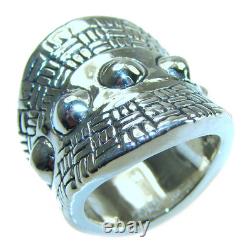 Natural Beauty Italy Made Silver Sterling Silver ring size 5 3/4