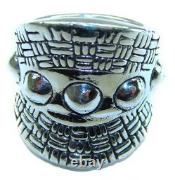 Natural Beauty Italy Made Silver Sterling Silver ring size 5 3/4