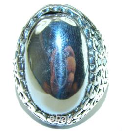 Natural Beauty Italy Made Silver Sterling Silver ring size 6 1/4