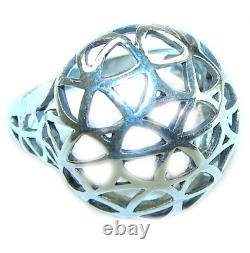 Natural Beauty Italy Made Silver Sterling Silver ring size 7