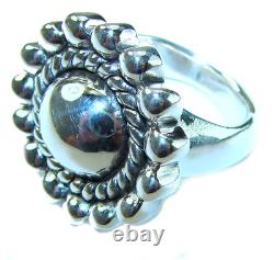 Natural Beauty Italy Made Silver Sterling Silver ring size 7