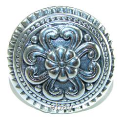 Natural Beauty Italy Made Silver Sterling Silver ring size 7