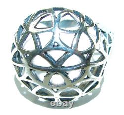 Natural Beauty Italy Made Silver Sterling Silver ring size 7