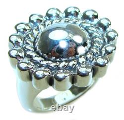 Natural Beauty Italy Made Silver Sterling Silver ring size 7