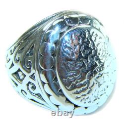 Natural Beauty Italy Made Silver Sterling Silver ring size 8