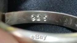 Natural Koroit Boulder Opal Ring (925 Sterling Silver) Size 9 Hand Made