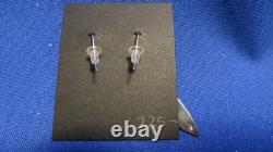 Navajo Bench Made Sterling Silver Brilliant Color Flash Spiderweb Opal Earrings