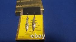 Navajo Bench Made Sterling Silver Brilliant Color Flash Spiderweb Opal Earrings
