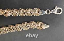 Necklace Collection Of 2 Italy made Sterling Silver Beautiful Designed Necklaces