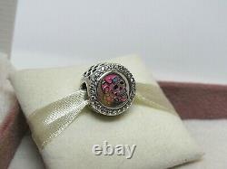 New Pandora PINK Day of the Dead Sugar Skull Charm ENG792016Z ONLY 1000 MADE