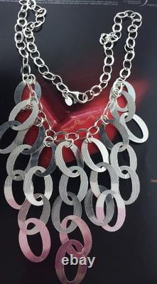 New Sterling Silver 925 Necklace Made In Itally 22.1 Grams & 18 Long