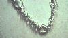 New Sterling Silver Circle Diamond Cut Necklace 16 Made In Italy