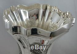 New Sterling Silver Flower Vase Stunning Design Height 12.5 Inches Made by Hadad