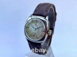 OMEGA VINTAGE WATCH FROM 1920s STERLING SILVER CASE SWISS MADE