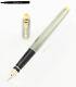 Old Parker 75 Fountain Pen in Sterling Silver with 14K M-nib / Made in France