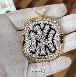 One of a kind Hand Made Sterling Silver New York Yankees MLB Baseball