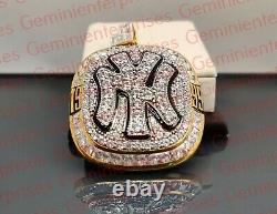 One of a kind Hand Made Sterling Silver New York Yankees MLB Baseball