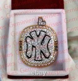 One of a kind Hand Made Sterling Silver New York Yankees MLB Baseball