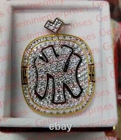 One of a kind Hand Made Sterling Silver New York Yankees MLB Baseball