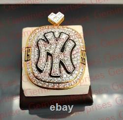 One of a kind Hand Made Sterling Silver New York Yankees MLB Baseball