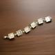 One-of-a-kind artist-made sterling silver bracelet, stunning