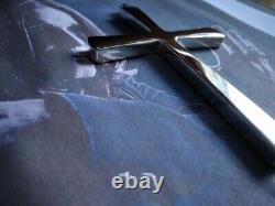 Ozzy Osbourne Cross replica made sterling silver 925-artisan product
