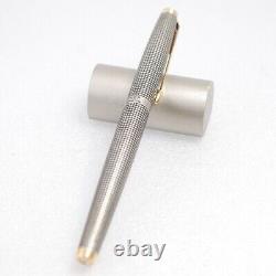 PARKER Fountain Pen 75 sterling silver Nib F 14K Made in U. S. A