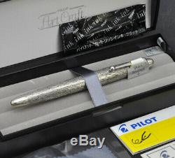 PILOT NAMIKI Silvern Tsumugi Silk Thread Sterling Silver 18K Nib Fountain Pen