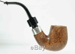 PIPEHUB New! Peterson Hand Made XXL Pipe with Sterling Silver Mount Unsmoked