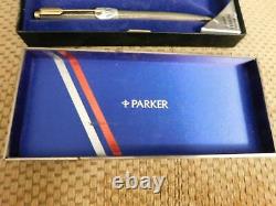 Parker 75 Sterling Silver Ballpoint Pen & 0.9 Pencil Set New In Box Made In Usa