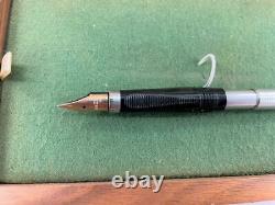 Parker Fountain Pen Vintage 75 Spanish Treasure Sterling Made in U. S. A Nib 14K