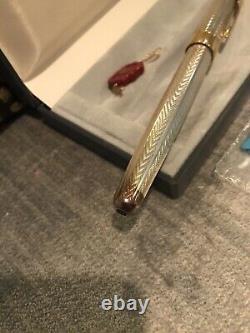 Parker Sonnet Rollerball Fougere Sterling Silver,'made In Holland', MSRP $180